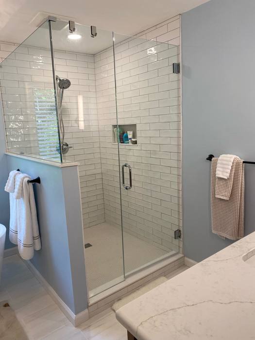 Custom shower renovation